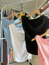 Short-Sleeve One-Shoulder Plain Ruched Cropped Tops
